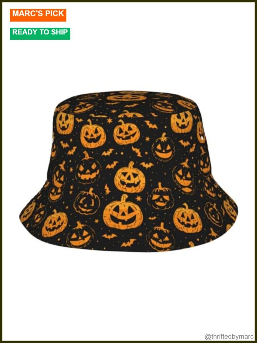 Bucket Hat Watercolor Gothic Skull Holiday Party UV Sun Bucket Hat